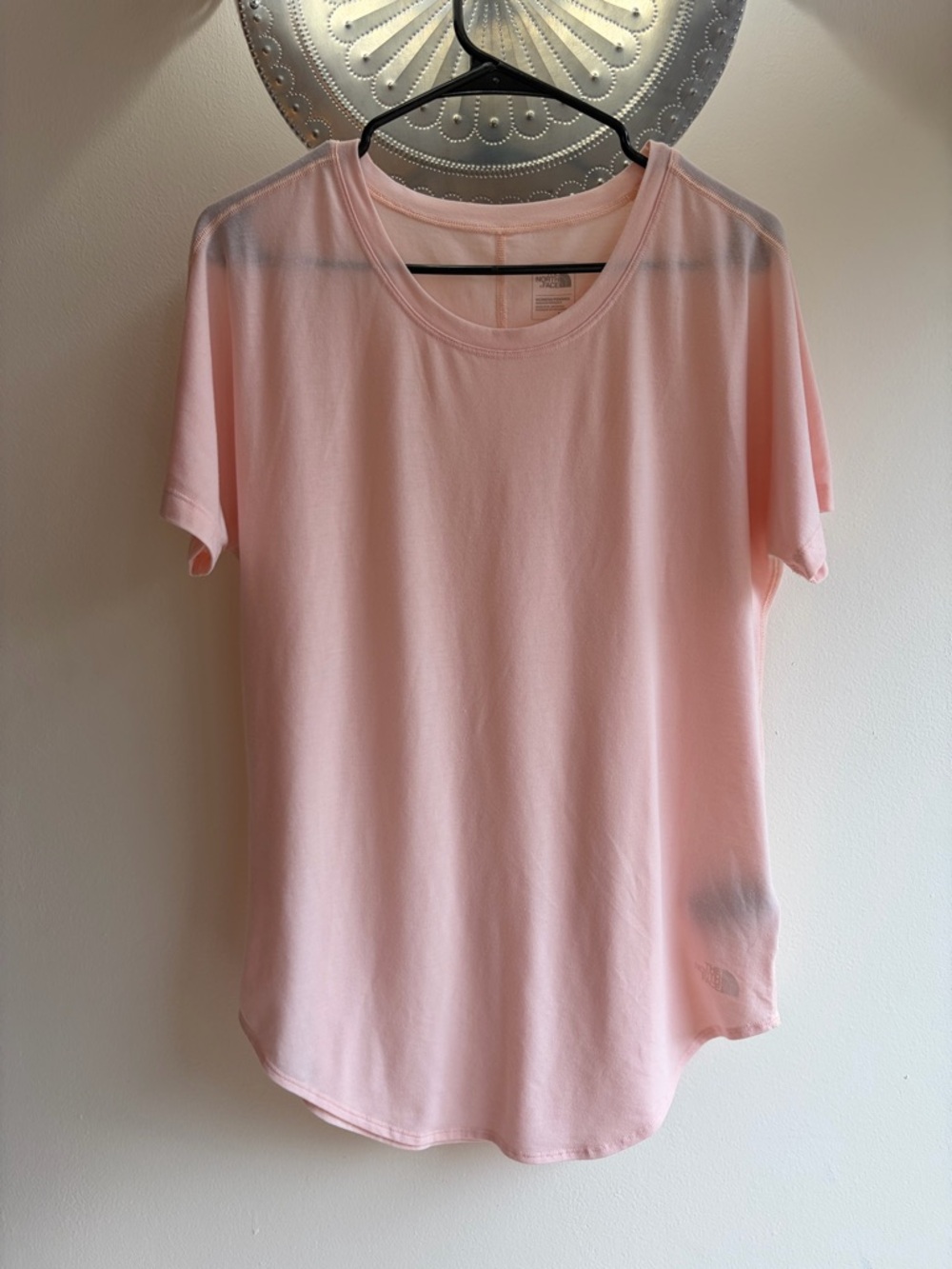 The North Face Light Pink Short Sleeve Tee